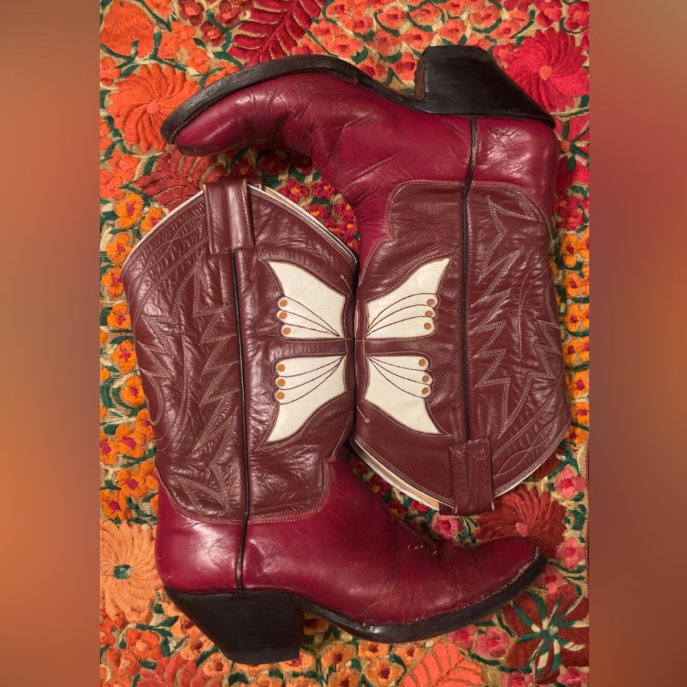 Vintage Mariposa Cowgirl Boots